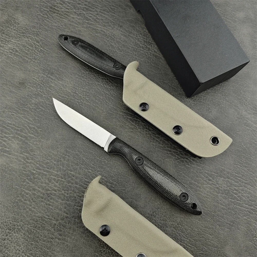 Edc Carry For Men - 高硬度で耐摩耗性に優れた固定刃のポケットナイフ。リネン製のハンドルで、普段使いやキャンプ、ハイキング、カッティングなどに最適。男性へのギフトとしても、EDCツールとしても活用できます。