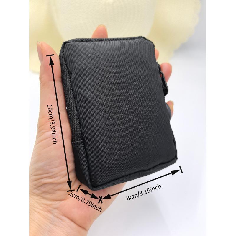 Edc Carry For Men - ミニ EDC ポーチ耐摩耗性ポータブル小型収納バッグスリムポケット財布男性女性用毎日の持ち運びコインキーカード