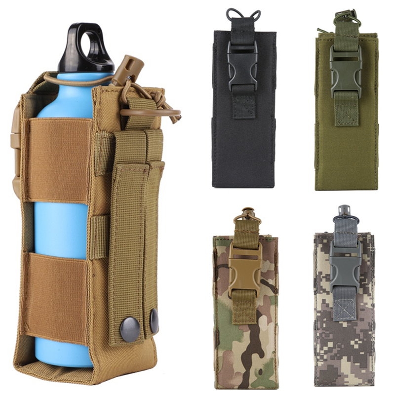 Edc Carry Items - モール式ウォーターボトルホルスターポーチ アウトドアスポーツ ライディング キャンプ ハイキング ハンティング
