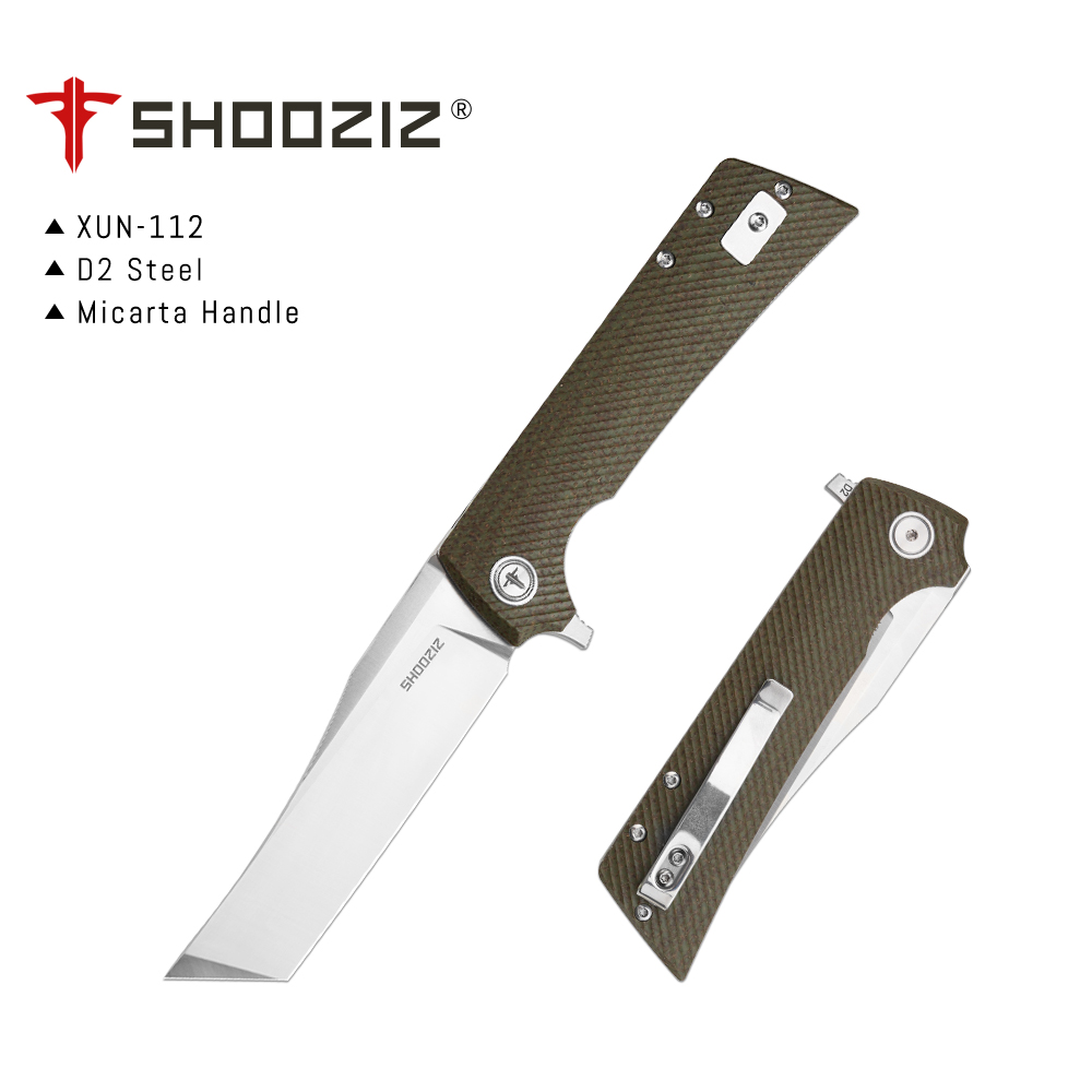 Shooziz XUN112 EDC 折りたたみナイフ クリ - Edc Carry For Men のレビューと価格