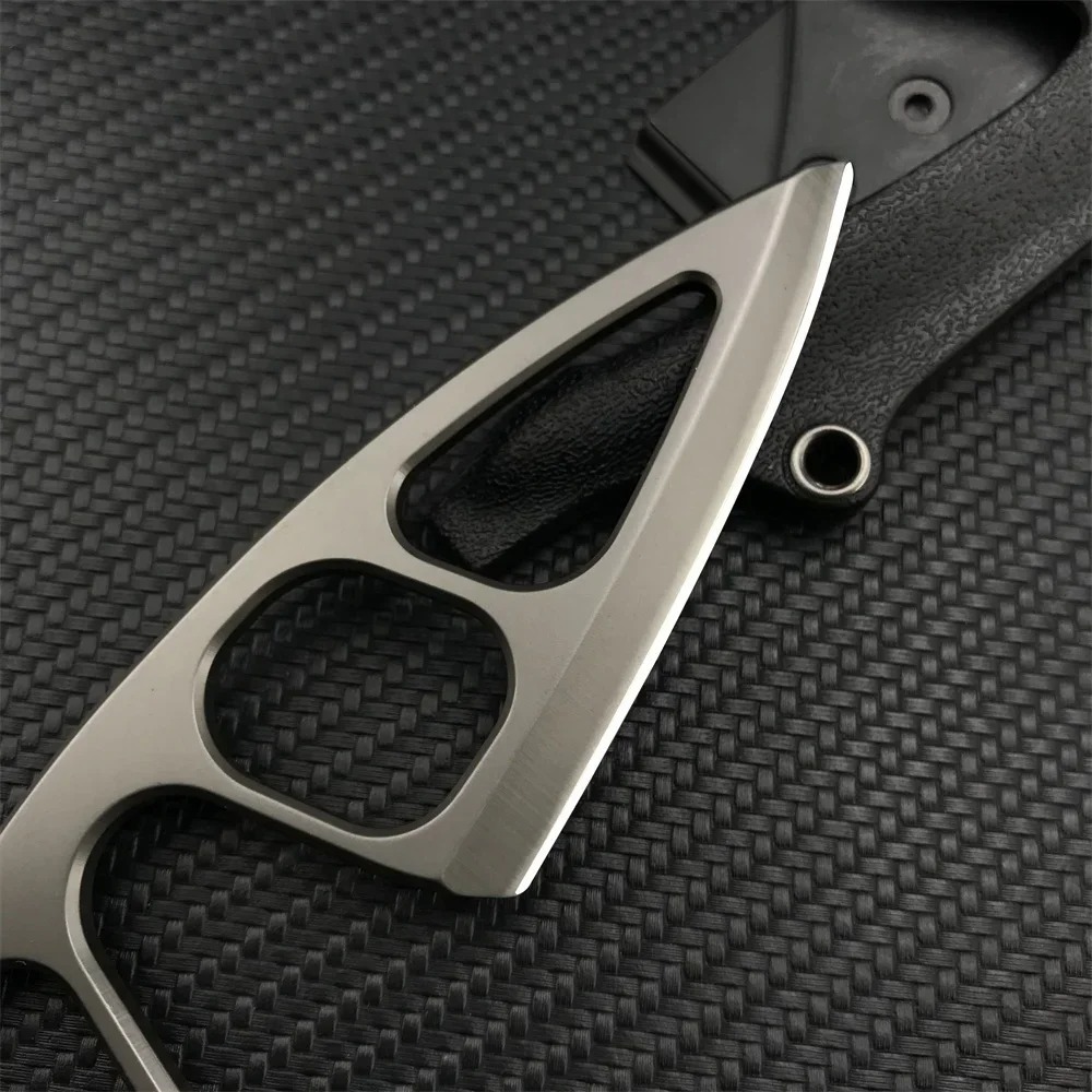 高硬度ネックナイフ 440Cブレード カイデックスシース付き - Edc Carry Pocket Knife のレビューと価格