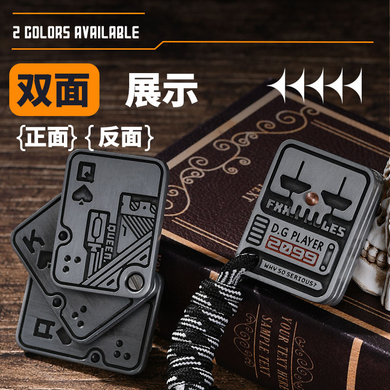 指のストレス解消カードディーリングガジェット、無限の位置を設 - Edc Carry Positions のレビューと価格