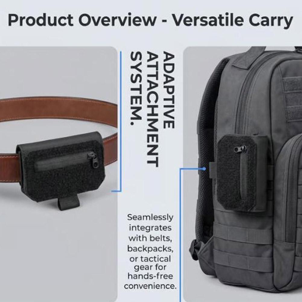 コンパクトベルトポーチ ミニEDCポケットオーガナイザーバッ - Edc Carry Items のレビューと価格