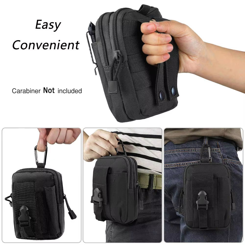 アウトドアギアツールガジェットポケットベルトバッグ戦術的なウ - Edc Carry Items のレビューと価格