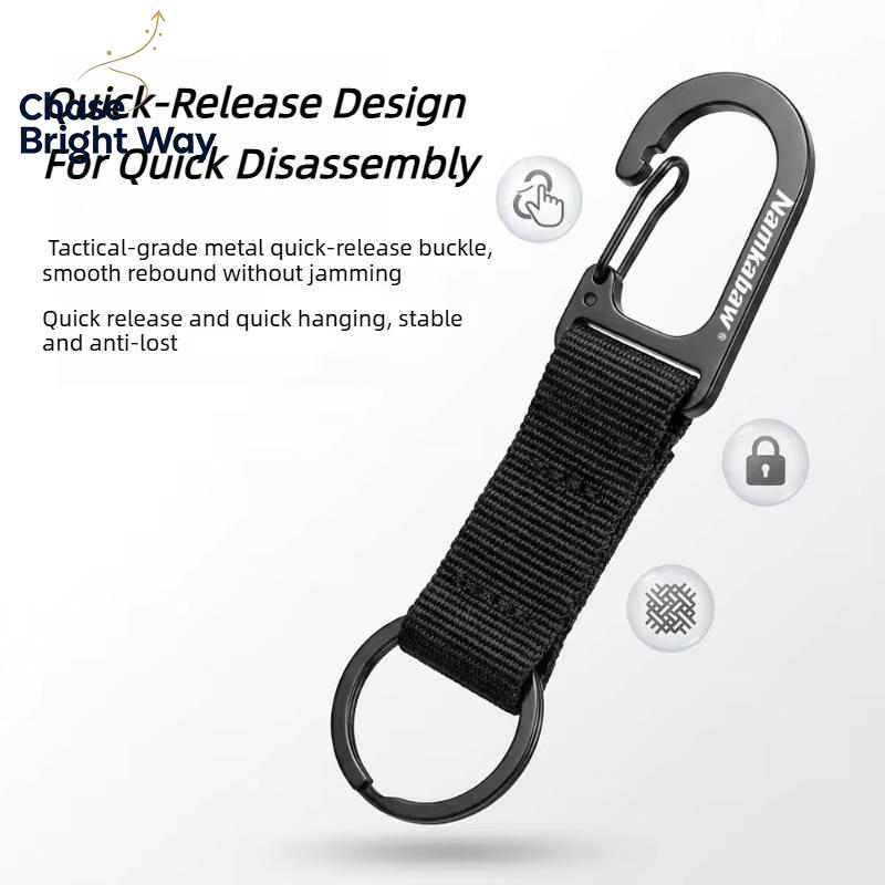小型で持ち運びやすいウェビングスプリング式カラビナ。日常使い - Edc Carry All のレビューと価格